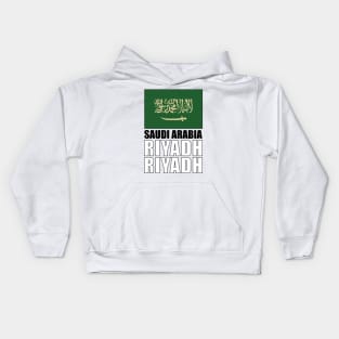 Flag of Saudi Arabia Kids Hoodie